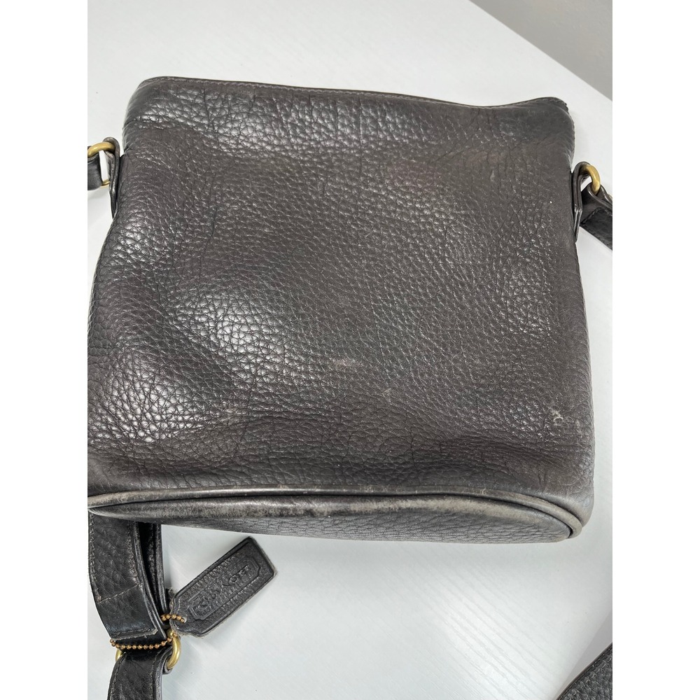 Vintage Coach Sonoma Small‎ Bucket Bag Espresso Pebbled Leather 4907 1995 - Picture 13 of 16